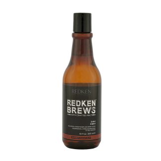 Redken Brews Man 3-IN-1 Shampoo, Conditioner e Bodywash 300ml - shampoo balsamo e bagnoschiuma