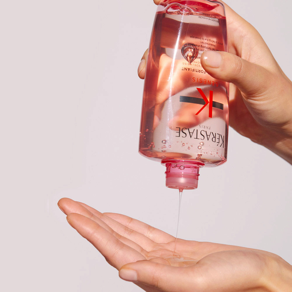 Kerastase Genesis Bain Hydra-Fortifiant 250ml - shampoo per capelli deboli e grassi - immagine 3