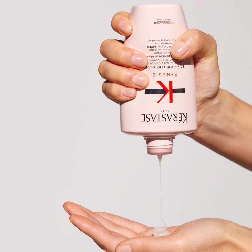 Kerastase Genesis Bain Nutri Fortifiant 250ml - shampoo per capelli deboli e secchi - immagine 3