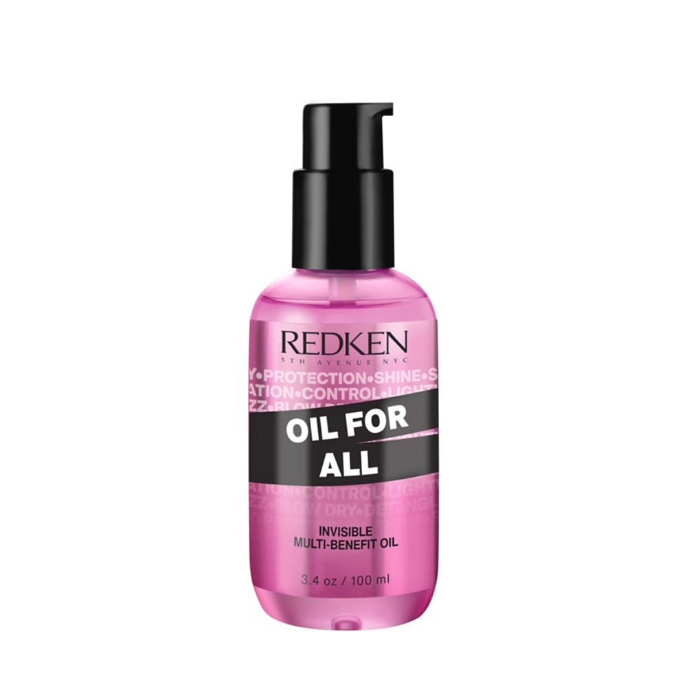 Redken Oil For All 100ml - olio multibenefico per tutti i tipi di capelli