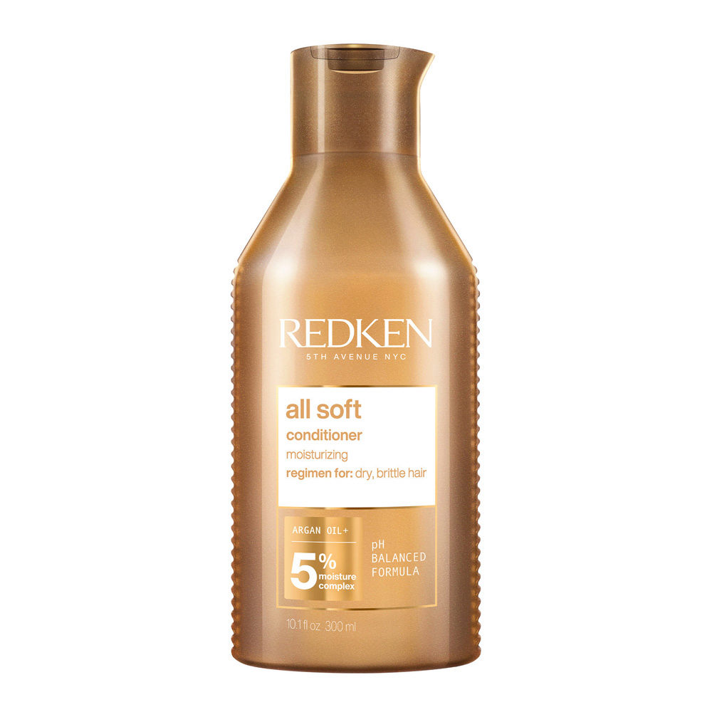 Redken All Soft Conditioner 300ml - balsamo nutriente per capelli secchi