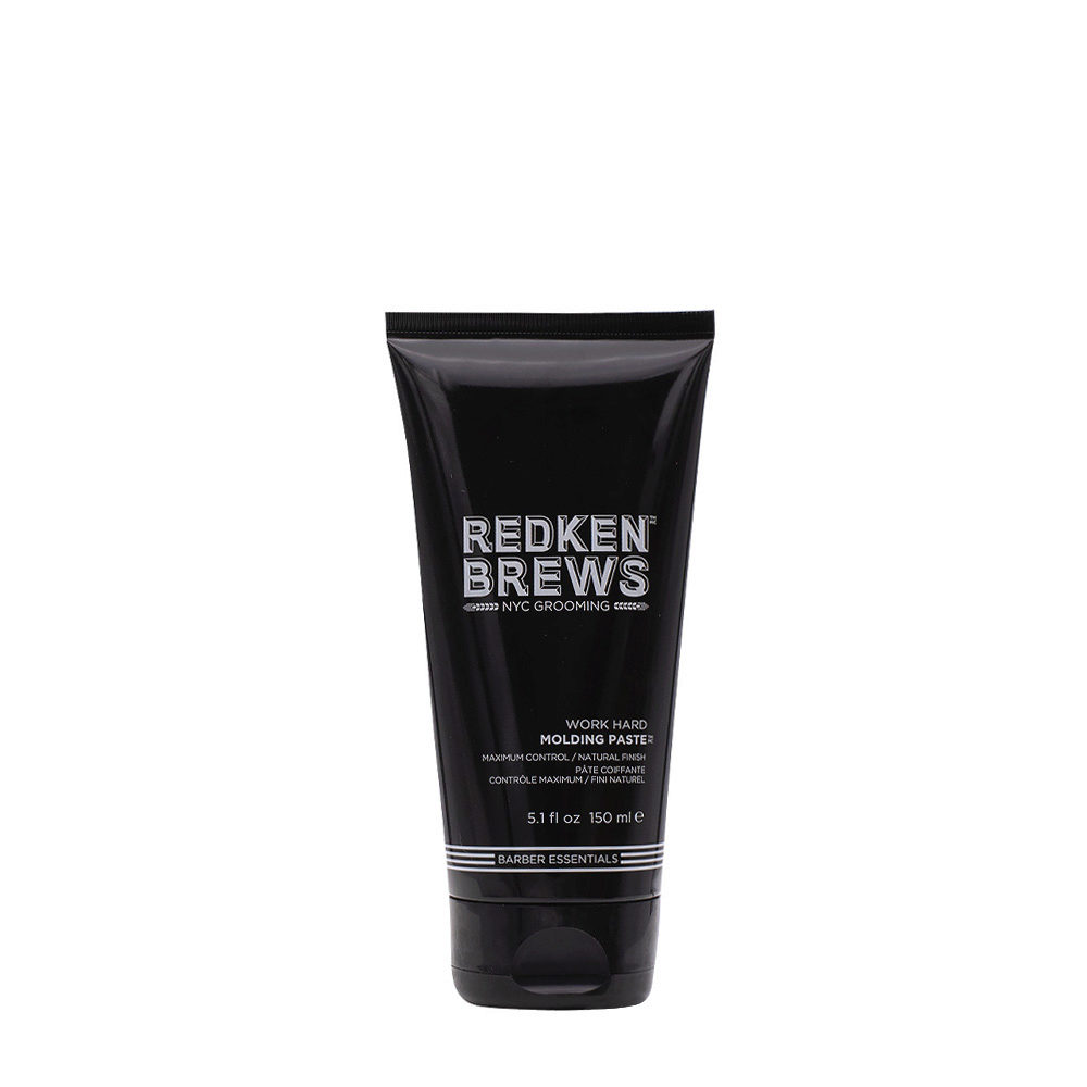 Redken Brews Man Work hard Molding paste 150ml - pasta a tenuta forte