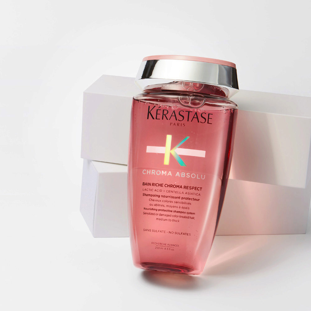 Kerastase Chroma Absolu Bain Riche Chroma 250ml - shampoo protettivo e nutriente - immagine 4