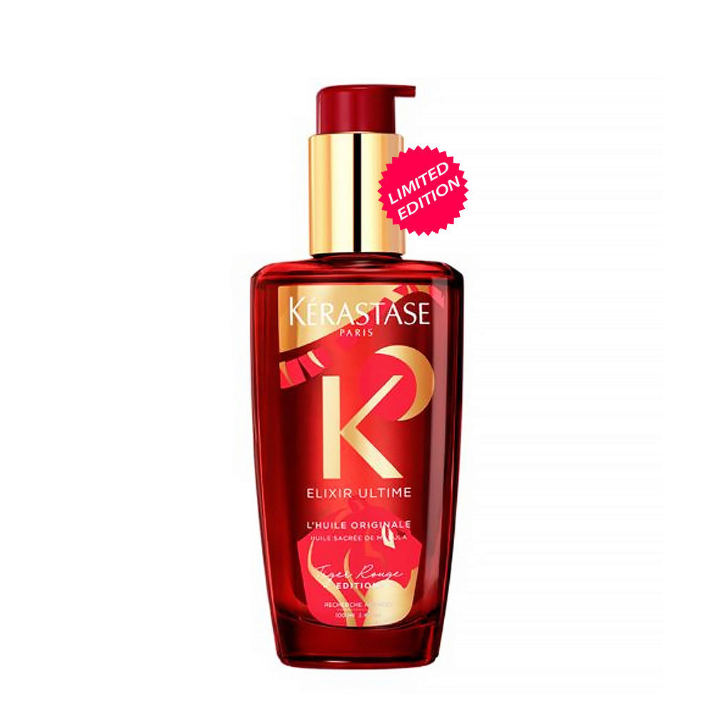 Kerastase Elixir Ultime L' Huile Originale Tiger Rouge Edition 100ml - olio per capelli normali