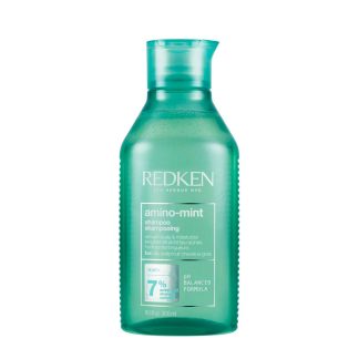 Redken Amino Mint Shampoo 300ml - shampoo per un cuoio capelluto purificato, rinfrescato e idratato