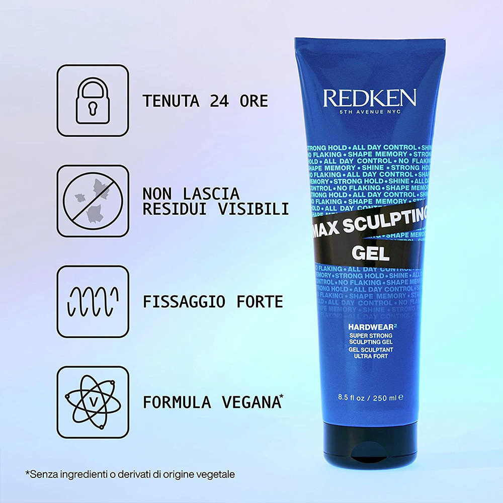 Redken Max Sculpting Gel 250ml - gel a tenuta forte - immagine 5