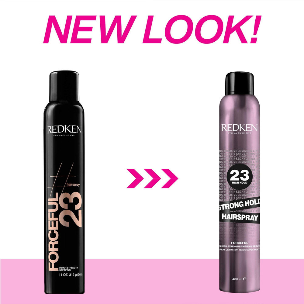 Redken 23 Strong Hold Hairspray 400ml - lacca tenuta extra forte - immagine 3