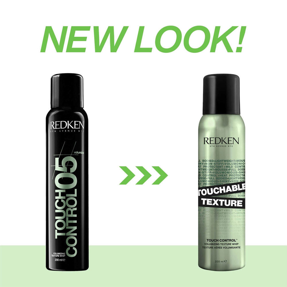 Redken Touchable Texture 200ml - mousse volumizzante - immagine 2