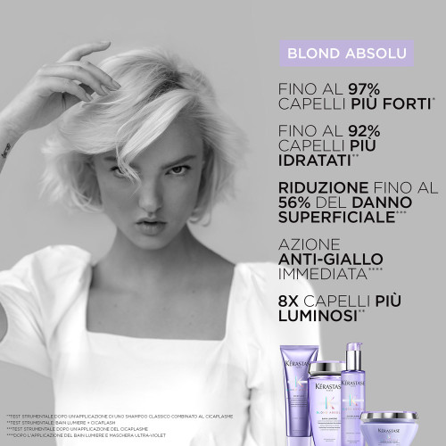 Kerastase Blond Absolu Huile Cicaextreme 100ml - olio per capelli biondi - immagine 6