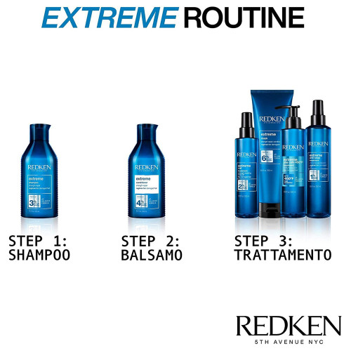 Redken Extreme Play Safe 200ml - leave in termoprotettore - immagine 5
