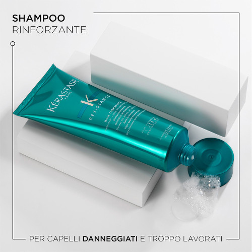 Kerastase Resistance Bain Therapiste 250ml - shampoo ristrutturante per capelli danneggiati - immagine 2