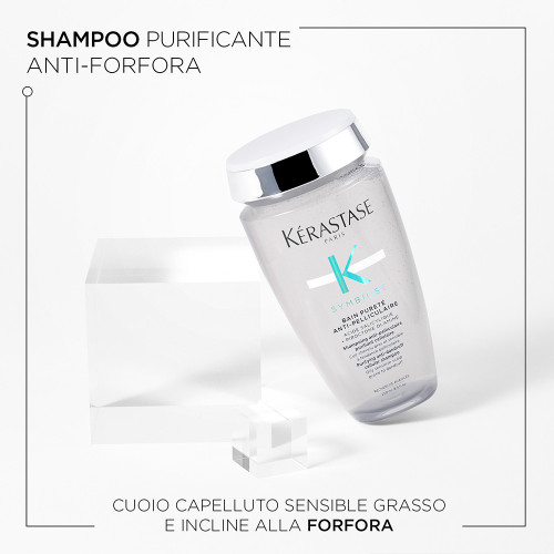 Kerastase Symbiose Bain Pureté Anti-Pelliculaire 250ml - shampoo per cute grassa - immagine 6